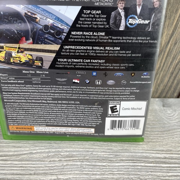 Forza Motorsport 5 (Microsoft Xbox One, 2013) Tested Working - Picture 12 of 12